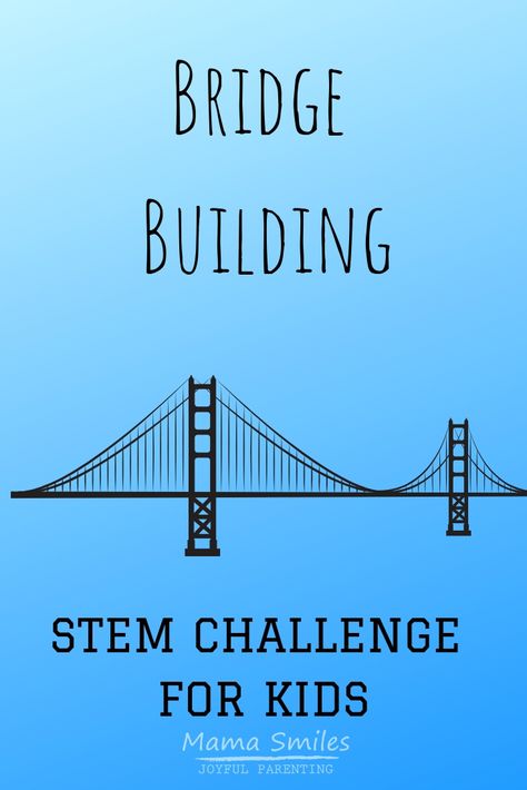 Bridge building #STEMforkids challenge: design a bridge that can hold a can of food. #STEMafted #STEMforKids #edchat Lego Activities For Kids, Bridge Stem Challenge, Stem Bridges, Stem Activities Middle School, Simple Stem Activities, Engineering Challenges, Grade 3 Science, Steam Kids, Building Challenge