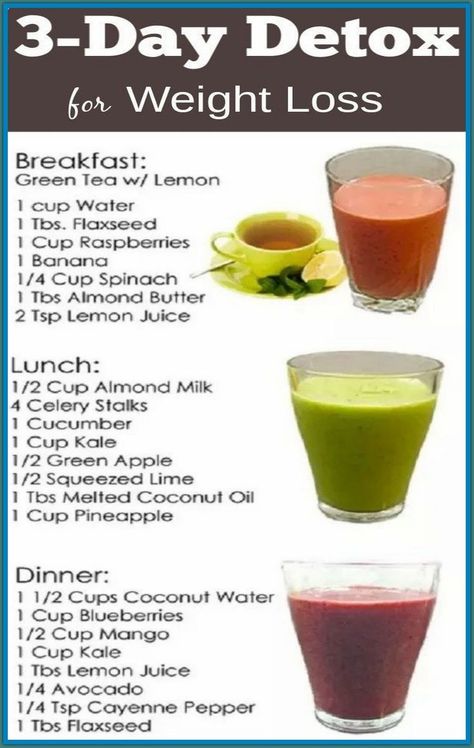 3 Days Detox Cleanse For Weight Loss To Lose 10 Pounds Quickly 3 Day Detox Cleanse, Detox Cleanse Diet, Belly Detox, Flat Belly Detox, 3 Day Detox, Cleanse Diet, Natural Detox Drinks, Detox Drinks Recipes, Natural Detox