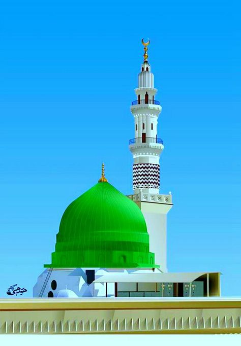 Makka Madina Masjid Nabwi, Mosque Drawing, Makka Madina, Mecca Medina, Madina Shareef, Khwaja Ji Pic, Cute Wallpapers For Android, Mecca Masjid, Arabic Designs