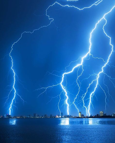 144.2k Likes, 159 Comments - Planet Earth 🌎 (@discovery.hd) on Instagram: “. Photo by @ahmad_boftain Thunders above kuwait 🇰🇼 city ⛈⚡️#Nature #Place #Storm #Clouds #Lightning…” Billie Album Cover, Storm Reference, Lightning Gif, Thunder Sky, Lighting Storm, Thunder And Lighting, Pfp Blue, Electric Angel, Clouds Lightning