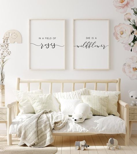 Crib Wall, Nursery Quotes, Girl Nursery Wall, Baby Room Wall, Isnt She Lovely, Above Bed, Nursery Printables, Boho Nursery, Nursery Wall Decor