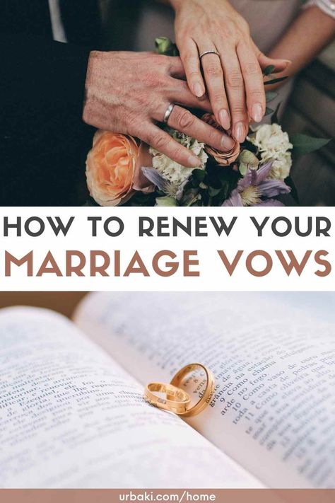 25 Year Renewal Of Vows, Renuing Vows Ideas, Planning A Vow Renewal, Private Vow Renewal, Vow Renewal Vows To Husband, Wedding Renewal Ideas, Vow Renewal Ceremony Script, Renewing Vows Ideas, Vow Renewal Checklist