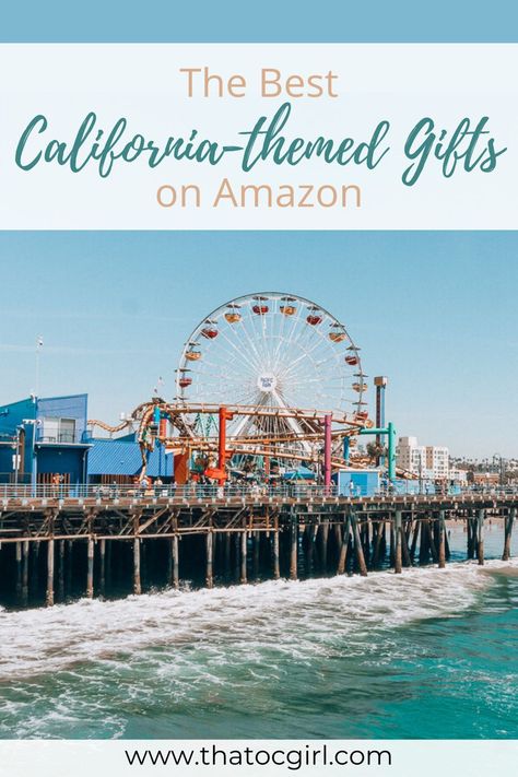 What kind of gift do you get someone who is obsessed with California? I’ve got quite a few ideas for you to find that perfect gift for the California-lover in your life. #california california gifts | budget friendly gifts | california love California Gift Basket, Northern California Travel, Southern California Travel, Pacific Coast Highway Road Trip, Crystal Cove State Park, California Bucket List, California Christmas, California Souvenirs, California Gifts