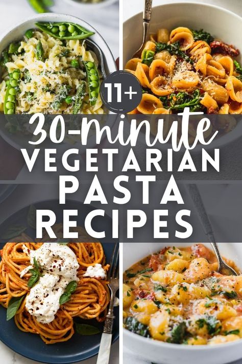 Healthy Dinner Recipes Vegetarian Pasta, Meatless Pasta Dishes Simple, Hot Pasta Dishes Easy Dinners, Vegetarian Pasta Dishes Easy, Fall Vegetarian Pasta Recipes, Simple Vegetarian Pasta Recipes, Pasta Meal Prep Vegetarian, Vegetarian Pasta Dinner Recipes, Quick Vegetarian Pasta