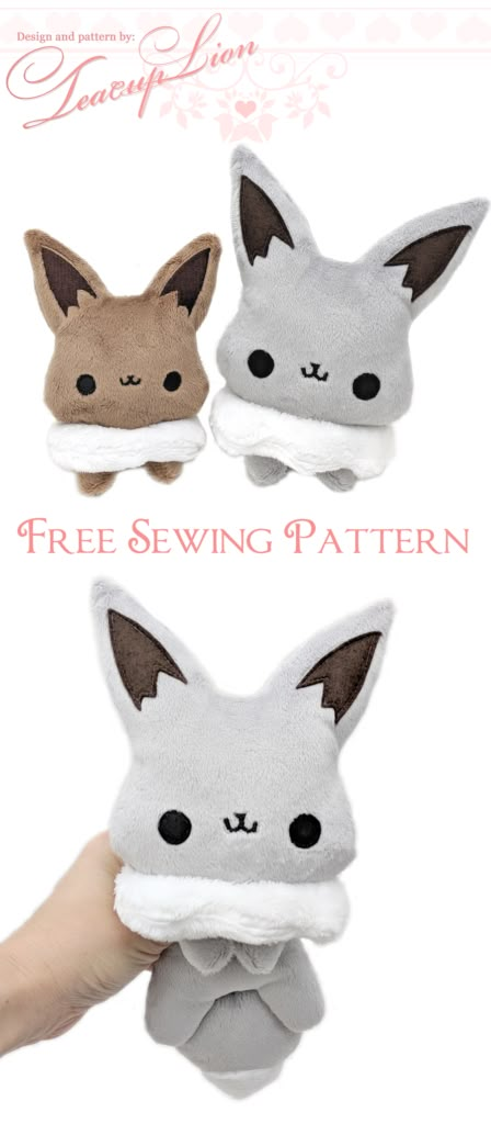 Free Embroidery Patterns Machine, Hand Embroidery Patterns Free, Ith Machine Embroidery, Sewing Projects Clothes, Plushie Patterns, Sewing Stuffed Animals, Pokemon Plush, Machine Embroidery Projects, Hand Embroidery Projects