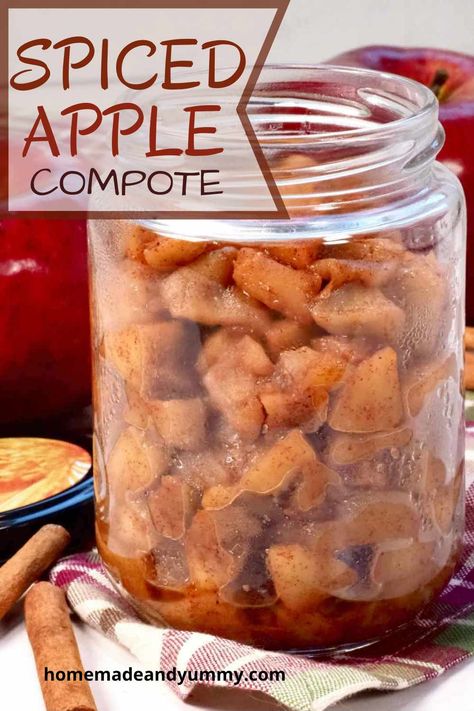 The perfect fall topping. Great on pancakes, yogurt, ice cream and more. This spiced apple compote only takes a few ingredients. Apple Topping, Apple Compote, Best Apple Recipes, Fall Apple Recipes, Fruit Compote, Pear Recipes, Spiced Apples, Fresh Apples, Seasonal Recipes