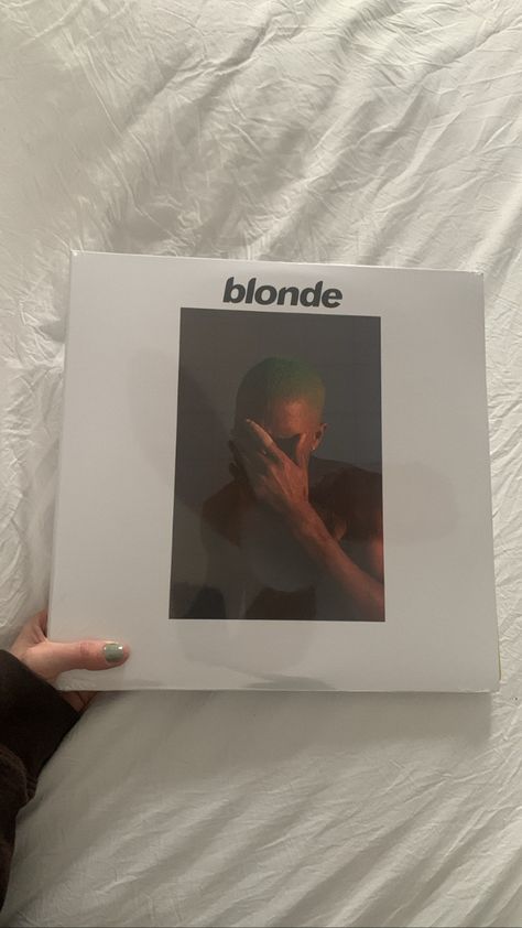 Blond Vinyl, Blond Aesthetic Frank Ocean, Blonde Vinyl, Frank Ocean Vinyl Aesthetic, Frank Ocean Vinyl, Frank Ocean Blond Album Cover, Frank Ocean Blonde, Frank Ocean Blonde Album, Blond Frank Ocean Vinyl