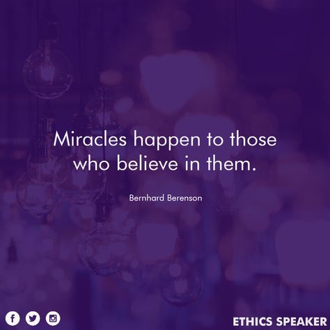 Miracles happen to those who believe in them. Miracles Happen To Those Who Believe, Quotes About Miracles Faith, Miracles Do Happen Quotes, Miracles Happen Quotes, Miracle Happens, Miracles Quotes, Miracles Happen Everyday, Miracles Do Happen, Miracle Quotes