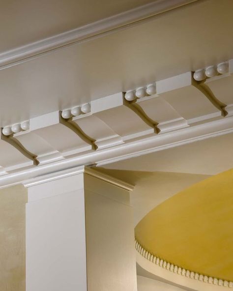 Moulding details are so important to great spaces! #interiordesign #interiordesigner #mouldings #gooddesign #architecturedesign #historical Modern Crown Molding, Bead Crown, Millwork Details, Interior Design Gallery, John B, Deco Bedroom, Ceiling Detail, Luxe Interiors, Wall Molding