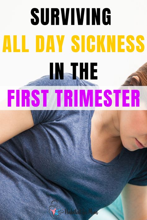 Morning (all day) sickness tips (facts and remedies) Morning sickness relief | First trimester morning sickness tips | Severe morning sickness tips. #morningsickness #morningsicknessremedies #morningsicknesstips #morningsicknessfacts #habitatformom Morning Sickness Relief First Trimester, Tips For Morning Sickness, First Trimester Nausea Remedies, 1st Trimester Nausea Remedies, Crystals For Morning Sickness, Morning Sickness Care Package, Morning Sickness Dinner Ideas, Remedies For Morning Sickness Pregnancy, Snacks For Morning Sickness