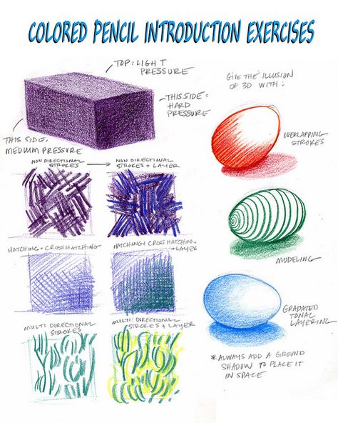 Rendering Techniques, Colored Pencil Tutorial, Pencil Drawing Tutorials, Colored Pencil Techniques, Colouring Techniques, Colored Pencil Drawing, Coloured Pencils, Color Pencil Art, Color Pencil Drawing