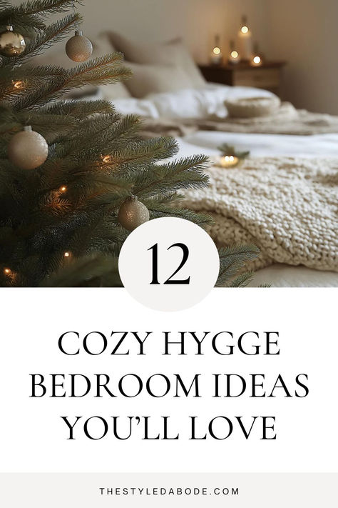 winter bedroom ideas Hygge Bedroom Lighting, Bedroom Ideas Hygge, Cozy Teddy Bear Aesthetic, Hygge Bedroom Decor Ideas, Long Bedroom Decor, Winter Hygge Aesthetic, Hygge Decor Bedroom, Winter Living Room Ideas, Winter Mood Cozy