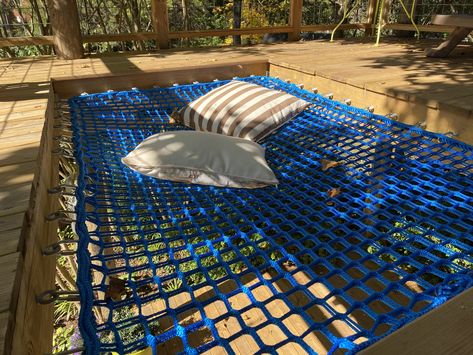 Loft Net, Deck Hammock, Custom Loft, Pond Netting, Hammock Netting, Diy Hammock, Diy Pond, Garden Netting, Pool Water Features