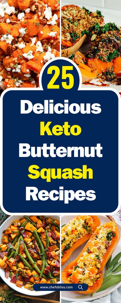 25+ Delicious Keto Butternut Squash Recipes to Try Today! – ChefsBliss Butternut Squash And Beef Recipes, What To Make With Butternut Squash, Keto Squash Recipes, Keto Butternut Squash Recipes, Butternut Squash Recipies, Squash Recipes Butternut, Healthy Butternut Squash Recipes, Keto Butternut Squash, Butternut Squash Recipes Healthy