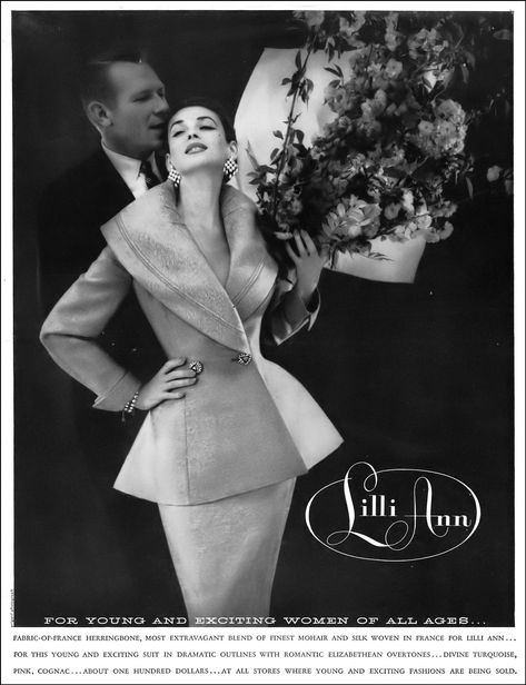 Dorian Leigh, Lilli Ann, Glamour Vintage, Jeanne Lanvin, Fifties Fashion, Blue Banana, Elegant Photo, Look Retro, Fashion 1950s