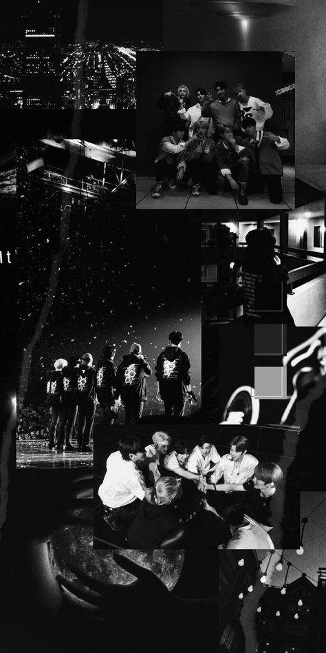 Skz Wallpaper, Stray Kids, Black And White, Collage, White, Black