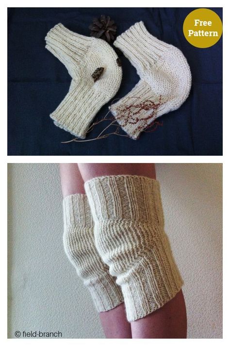 Cozy Knee Warmers: Free Knitting Pattern Boot Cuffs Knit Pattern Free, Knit Leg Warmers Free Pattern, Leg Warmers Knitting Pattern, Knit Leg Warmers Pattern, Knee Warmers, Knitted Socks Free Pattern, Leg Warmers Pattern, Knee Cap, Learn To Knit