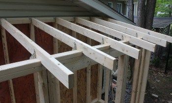 Learn about different way how to attach rafters and trusses to top plate of your shed. We show 5 options for each type of roofing framing. Curved Pergola, Lean To Roof, Lean To Shed Plans, Shed Construction, Lean To Shed, Shed Kits, Greenhouse Plans, Backyard Sheds, Roof Trusses