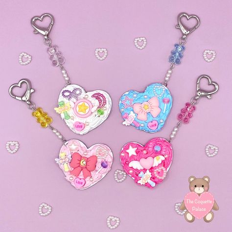 Valentines Day Keychain, Kawaii Keychain, Keychain Gifts, Handmade Keychain, Key Tags, Girls Handmade, Heart Keychain, Gummy Bear, Gummy Bears