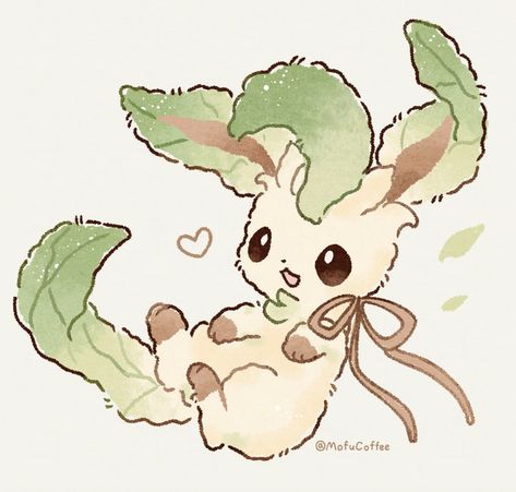 Cute Leafeon, Leafeon Art, Leafeon Pokemon, Kartu Pokemon, Solgaleo Pokemon, Pokemon Fanart, Pokemon Stickers, Pokémon Art, Cute Blue Wallpaper