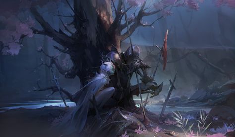 ArtStation - fr0155 Dark Fey, Souls Wallpaper, Dark Souls Wallpaper, Night Elf, Dark Souls Art, Dark Magic, Fantasy Armor, Soul Art, High Fantasy