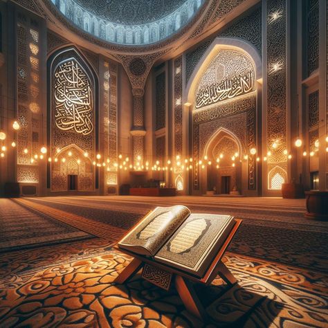 Muslim Background Design, Ramadhan Wallpaper, Quran Background, Arabian Nights Aesthetic, Islamic City, Ramadan Photos, Salah Prayer, Cartoon Garden, Al Qur'an Photography