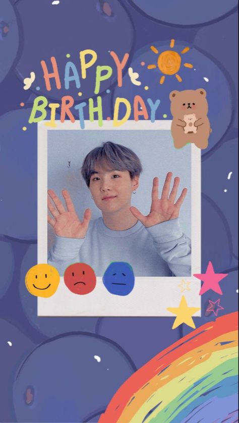 Yoongi Smile, Suga Wallpaper, Happy Birthday Quotes For Friends, Quotes For Friends, Happy Birthday Quotes, Birthday Quotes, Bts Suga, For Friends, Happy Birthday