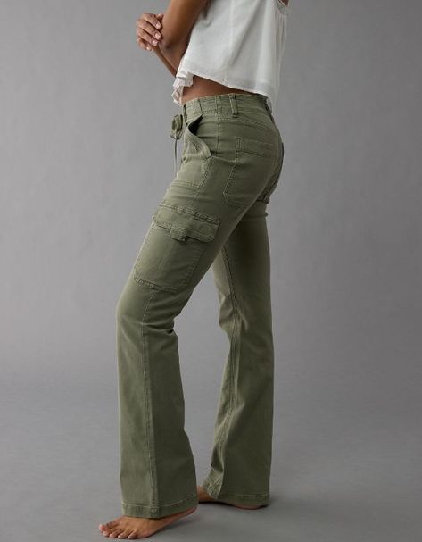 Olive green cargo pants