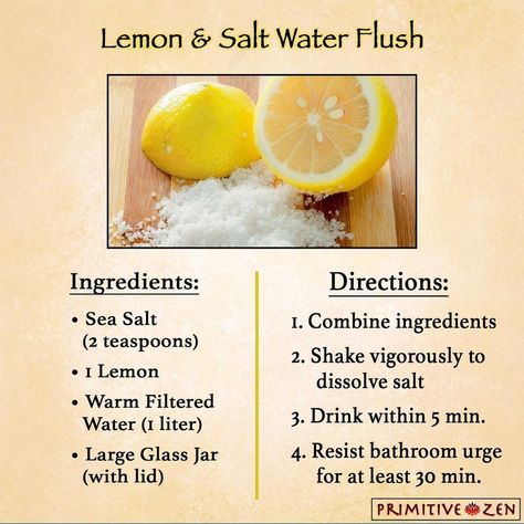 ZenFlow’s Instagram photo: “*Master Cleanse* - This lemon & salt water flush is most effective if you perform first thing in the morning on an empty stomach. -…” Sea Salt Flush, Lemon Salt Water, Salt Flush, Master Cleanse Recipe, Stomach Cleanse, Salt Water Flush, Lemon Cleanse, Icee Recipe, Cleaning Your Colon