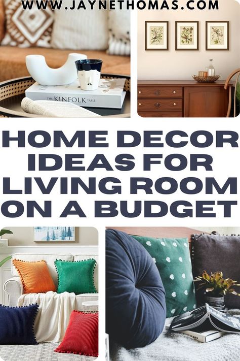 4 images of ideas of home decor on a budget The Kinfolk Table, Decorate On A Budget, Budget Decor, Living Room On A Budget, Cheap Decor, House Interior Decor, Decorating On A Budget, Everyday Items, How To Decorate