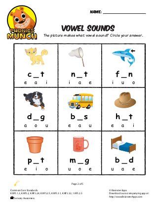 Vowel Sounds Phonics Worksheet 3 Letter Words Worksheets Vowel Sounds, Short Vowel Worksheets, 3 Letter Words, Vowel Activities, Vowel Worksheets, English Grammar For Kids, Kindergarten Phonics Worksheets, Grammar For Kids, Vowel Sound