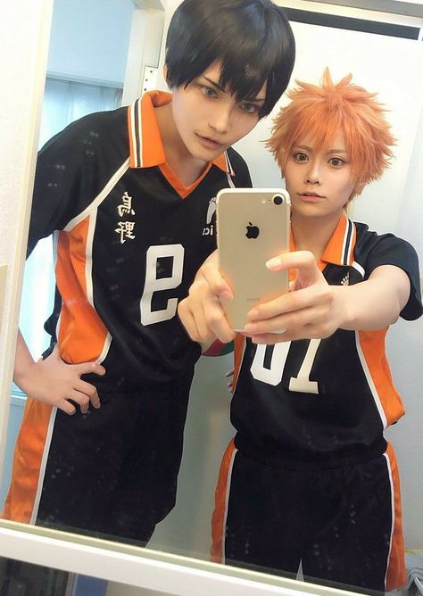 Climbing A Mountain, Haikyuu Cosplay, Katsuki Yuri, Hinata Cosplay, Cosplay Boy, Snk Cosplay, Epic Cosplay, Kageyama Tobio, Makeup Eyes