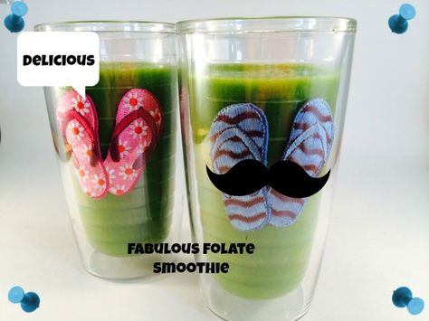 Fabulous Folate Smoothie Real Foods, Folic Acid, Green Smoothie, Processed Food, Smoothie Recipes, Real Food Recipes, Smoothie, Vitamins, Science