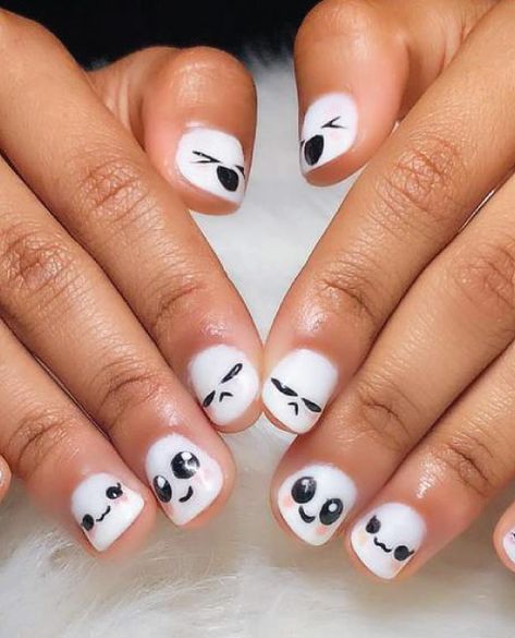 Cute emoji nail ideas perfect for Summer #mycuteoutfits #nails #emoji Emoji Nail Art, Nail Art For Girls, Emoji Nails, Female Outfits, Purple Nail Polish, Nail Art Pen, Cute Emoji, Cute Nail Art, Simple Nail Designs