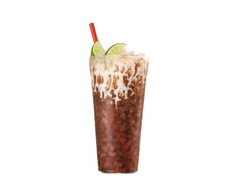 The sweet flavor of coconut, cream, and lime infused in your Dr Pepper. Dirty Dr Pepper, Sonic Drive In, Be First, Food Info, Calories A Day, Dr Pepper, Nutrition Advice, Nutrition Information, Coconut Cream