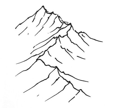 how to draw isometric mountains Mountain Tutorial, Simple Art Drawings, Spiritual Tattoo, Mountain Sketch, Fantasy Map Making, Draw Tutorial, Mountain Drawing, Mountain Illustration, Wellness Retreat