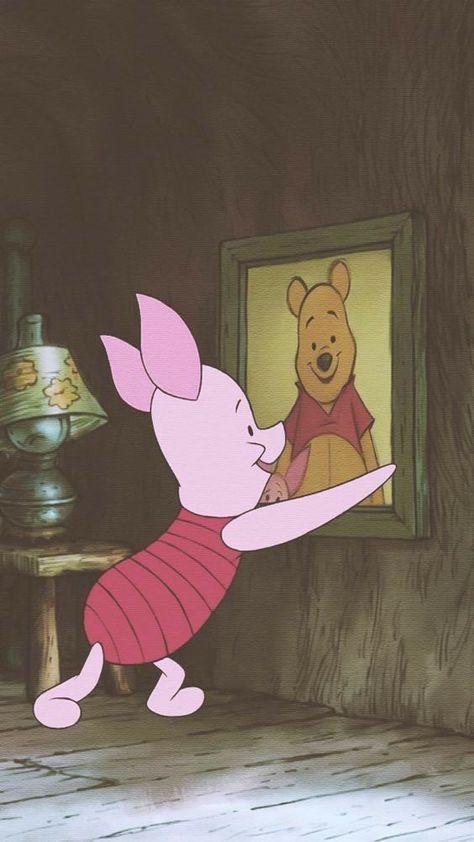 Winnie The Pooh Drawing, Piglet Winnie The Pooh, Winnie The Pooh And Piglet, Pooh And Piglet, Winnie The Pooh Pictures, Arte Indie, Cute Winnie The Pooh, Images Disney, Winnie The Pooh Friends