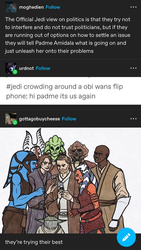 Star Wars Clone Wars Memes, Cal And Merrin Star Wars, Star Wars Headcanon, Clone Aesthetic, Star Wars Au, Clone Wars Art, Ashoka Tano, Prequel Memes, Star Wars The Clone Wars