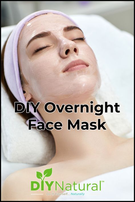 This overnight face mask DIY is a great way to pamper yourself while also treating your skin. We make it with simple, natural ingredients. Overnight Face Mask Diy, Diy Overnight Face Mask, Scar Mask, Diy Pool Ideas, Acne Scar Mask, Face Mask For Wrinkles, Overnight Face Mask, Face Body Scrub, Aloe Vera Face Mask