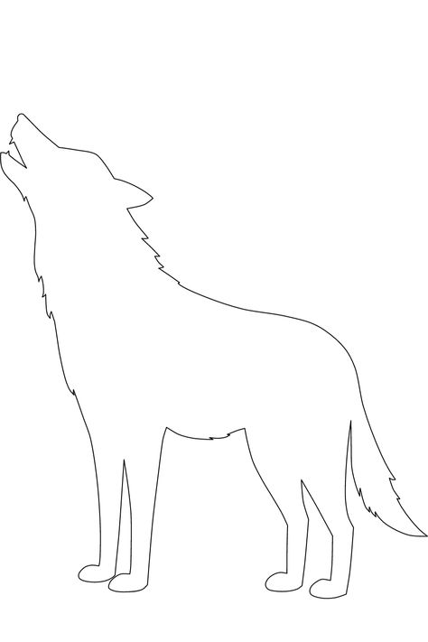 SIMPLE DRAWINGS ANIMALS- WILD ANIMALS Simple Animal Silhouette, Simple Animal Outlines, Animal Outlines Templates, Animal Outline Drawing, Zebra Outline, Zentangle Templates, Outline Ideas, Wolf Outline, Animal Outline