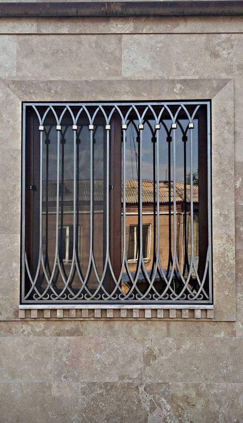 Window Grill Design Modern Houses, Iron Window Grill, Modern Window Design, Grill Designs, Window Grills, Modern Window Grill, Home Window Grill Design, Burglar Bars, Window Grill Design Modern