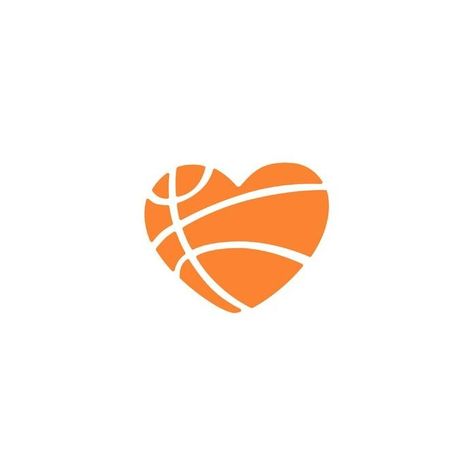 Basketball Heart Basketball Heart, Basketball, Sports