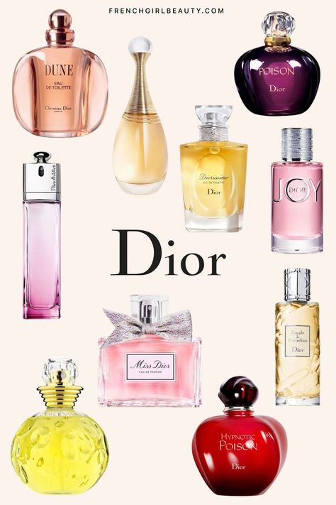 10 Best Dior Perfumes for Women of All Time Hypnotic Poison Dior, Dior Diorissimo, Perfume Dior, Christian Dior Perfume, Chloe Perfume, Christian Dior Paris, Perfume Display, Perfumes For Women, Fragrances Perfume Woman