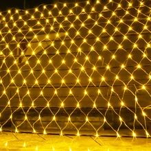 led light home decor - Buy led light home decor with free shipping on AliExpress Christmas Net Lights, Mesh Lighting, Christmas Fairy Lights, String Curtains, Net Lights, Shower Lighting, Led Curtain, Curtain String Lights, Decorative Lights