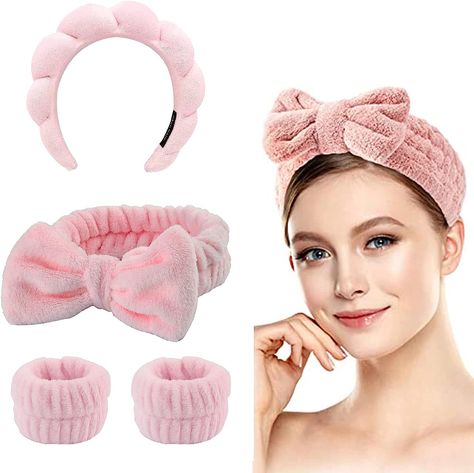 Terry Cloth Headband, Makeup Hairband, Deep Hair Conditioner, Washing Face, Spa Headband, Soft Headbands, Baby Hair Accessories, Make Up Remover, Facial Spa