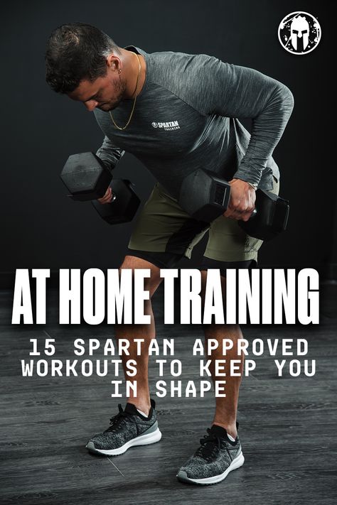 Exercising from home has been the norm for a year now, but routines can become hard to keep up. We sourced our Spartan Pros to come up with 15 workouts that are sure to keep you engaged and in shape. Spartan Training Plan Beginner, Spartan Training Workout, Spartan Training Plan, Spartan Race Training Workouts, Spartan Run, Spartan Training, Spartan Life, Spartan Workout, Spartan Race Training