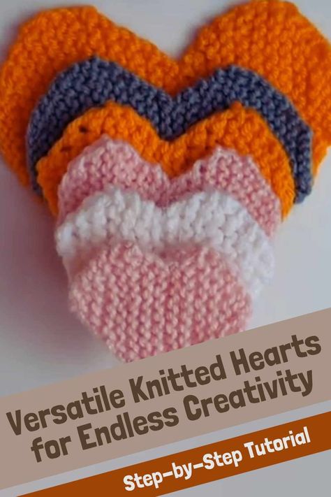 Love is in the air, and what better way to express it than through the art of knitting? In this article, we invite you to embark on a heartfelt journey by creating knitted hearts that can be used in various ways. Whether you attach them to a scarf, hat, or any accessory, these charming little symbols of love will add a touch of warmth and whimsy to your handmade creations. Let's dive into the wonderful world of knitted hearts without providing explicit step-by-step instructions, allowing... Symbols Of Love, Knitted Heart, How To Start Knitting, Pillows And Throws, Scarf Hat, Handmade Charms, Free Knitting Pattern, Wonderful World, Love Is In The Air