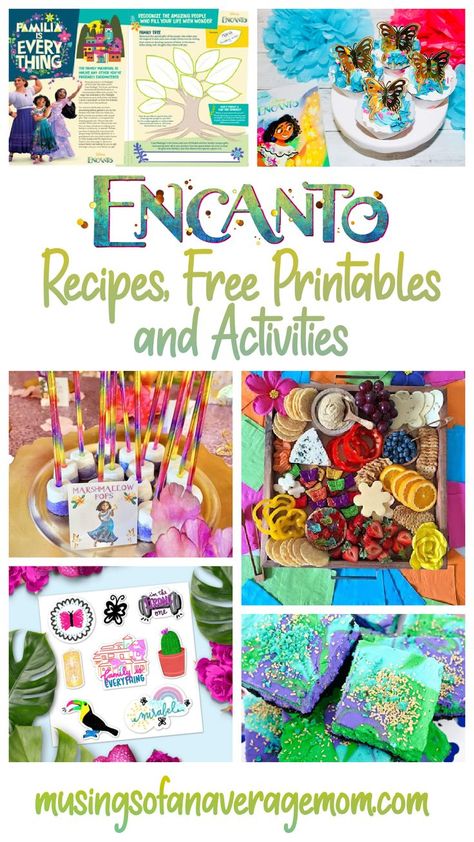 Encanto Party Activity Ideas, Encanto Scavenger Hunt, Encanto Arts And Crafts, Encanto Craft Ideas, Encanto Birthday Activities, Free Encanto Party Printables, Encanto Birthday Games, Encanto Goodie Bag Ideas, Encanto Party Activities