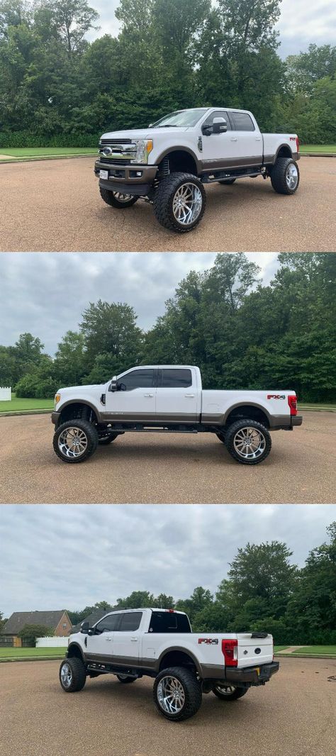 well maintained 2017 Ford F 250 KING RANCH custom F250 King Ranch Lifted, F250 King Ranch, King Ranch Truck, F250 Lifted, F350 King Ranch, Ford King Ranch, Custom Trucks For Sale, Ford F250 Diesel, Winter Truck