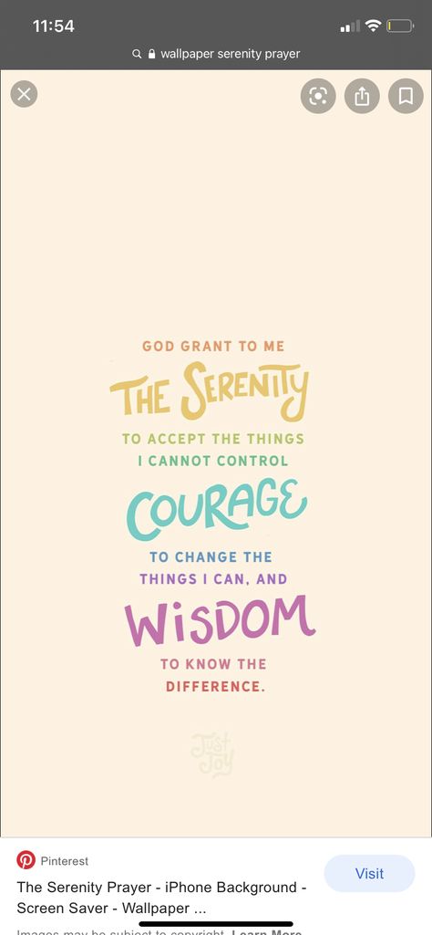 Serenity Prayer Wallpaper Iphone, Serenity Wallpaper Iphone, Serenity Prayer Wallpapers, Prayer Wallpaper, Circle Of Control, Screen Savers Wallpapers, Courage To Change, Serenity Prayer, Big Girl